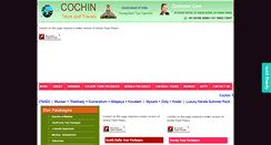 Desktop Screenshot of cochintourstravels.com